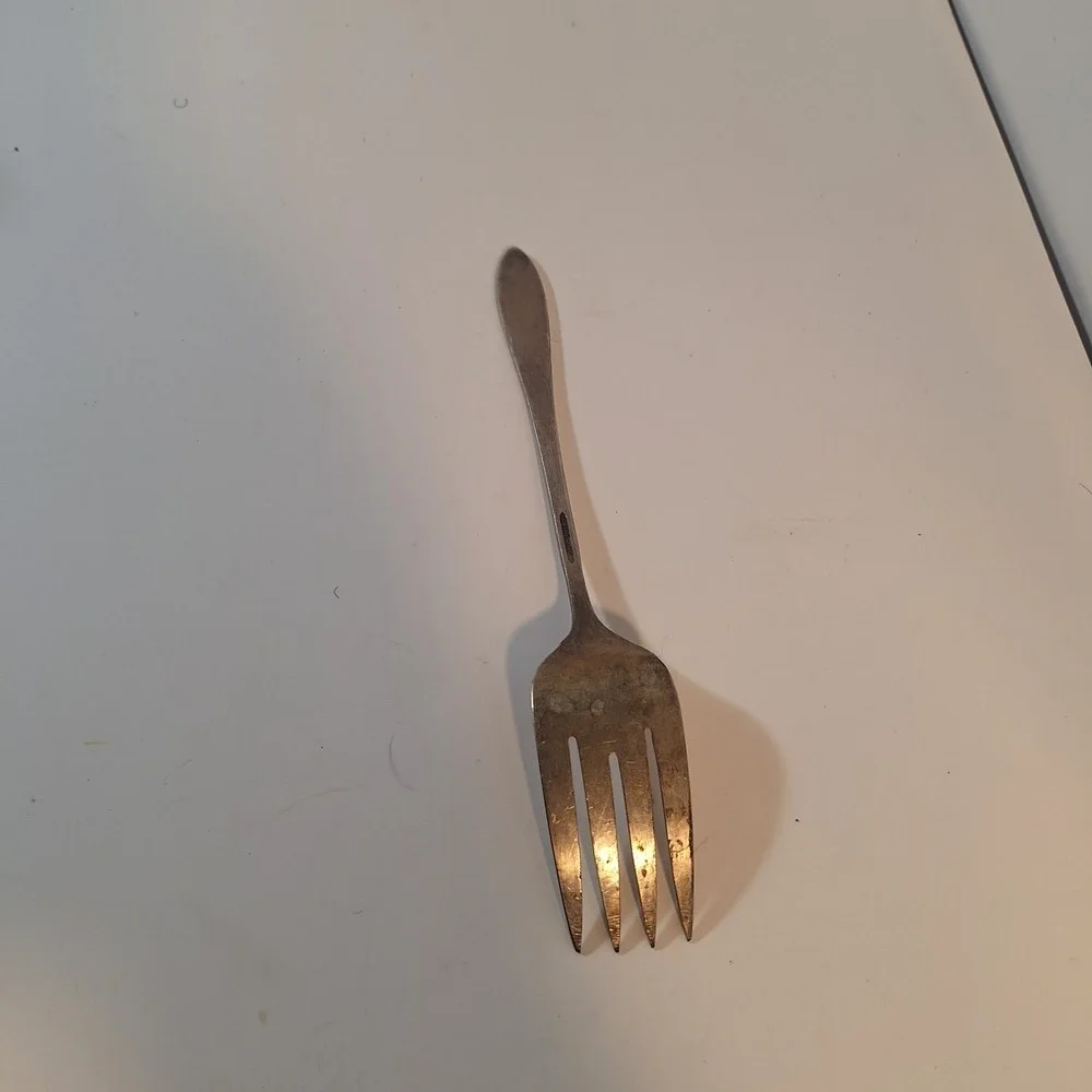 Vintage Tudor Plate Oneida Community Serving Fork